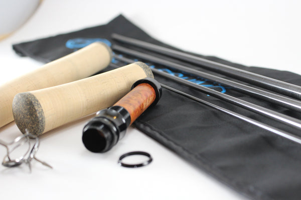 11' 3/4wt. (four piece) carbon fiber trout spey rod kit