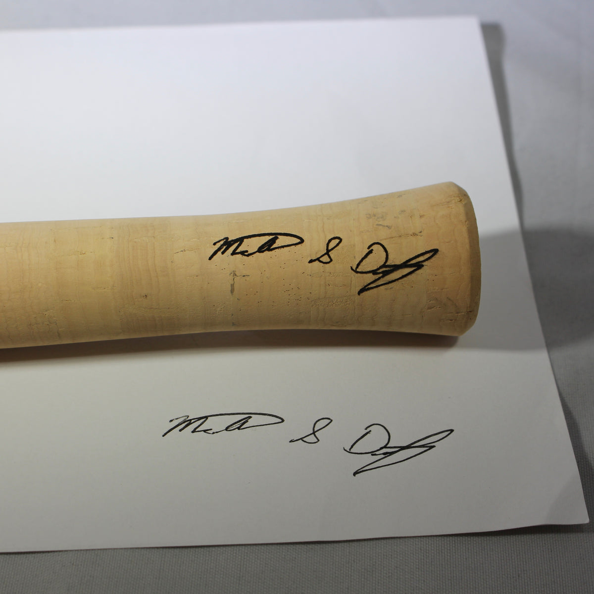 Grip wood burned custom signature (grip not included) Proof Fly Fishing