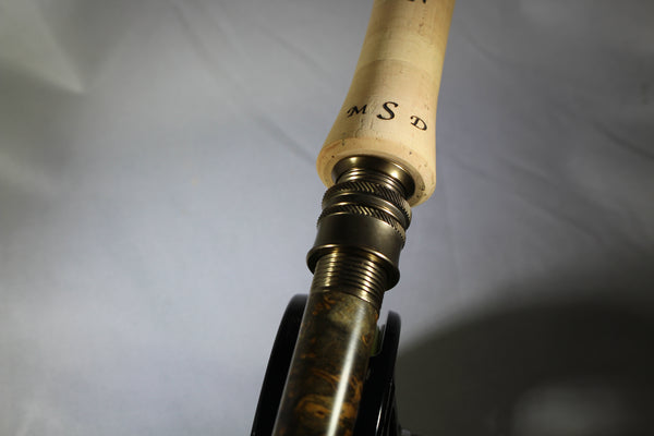 Grip wood burned custom text  (grip not included)