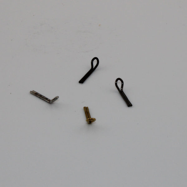 Micro Hook Keepers (chrome, ash, gold, and black)