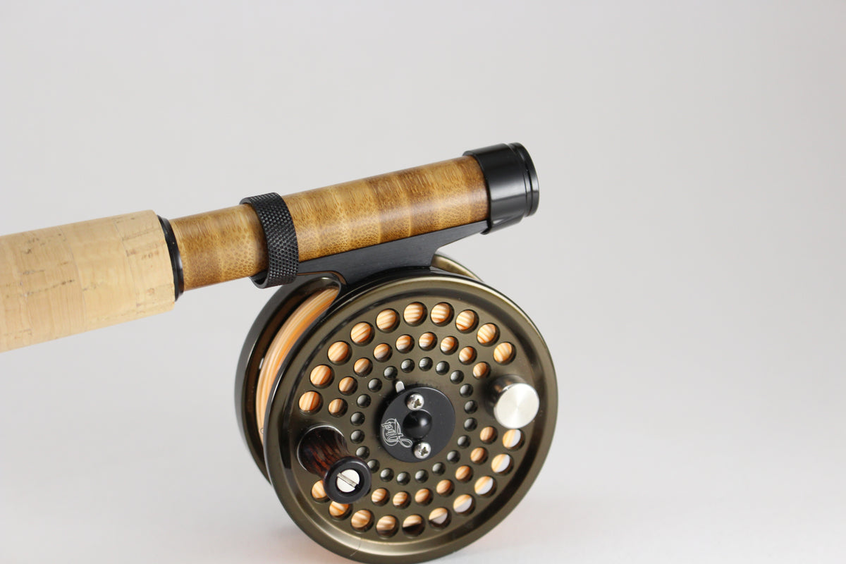 Garrison-Style slide band reel seat with bamboo insert – Proof Fly Fishing
