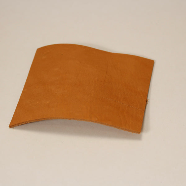 Leather patch for pulling ferrules