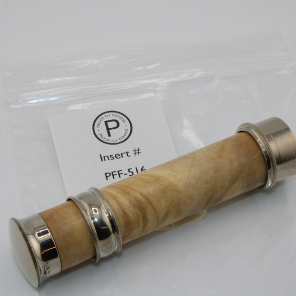 Nickel Silver up-locking mushroom cap reel seat (BWRS). PFF-516