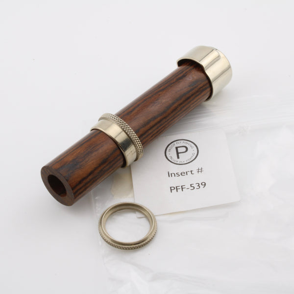 Nickel Silver Garrison reel seat. PFF-539