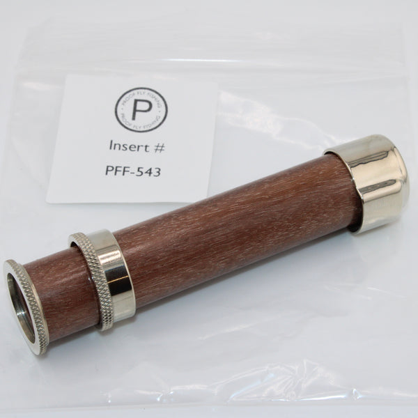 Nickel Silver Garrison reel seat. PFF-543