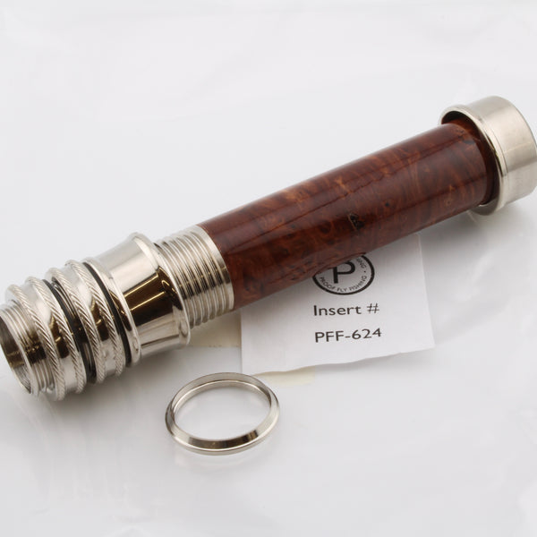 Snake Brand Spey reel seat .740". (chrome)  PFF-624