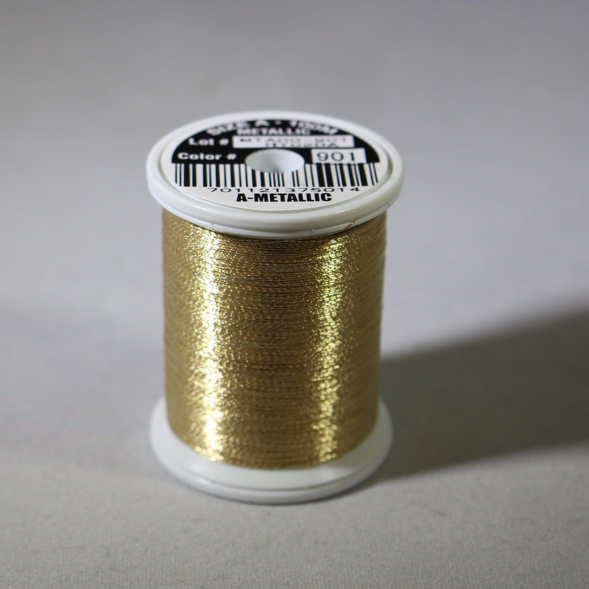 Fuji Gold 901 metallic thread (Size A 100m spool) – Proof Fly Fishing