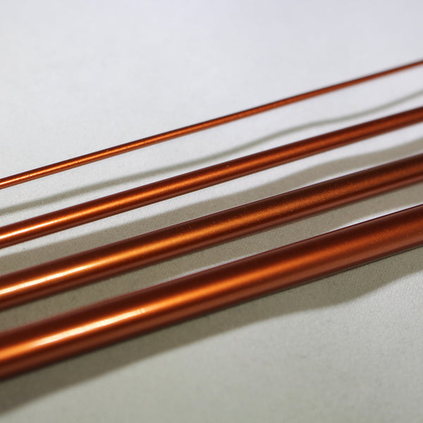 9' 6" 3wt four piece (copper) rod kit