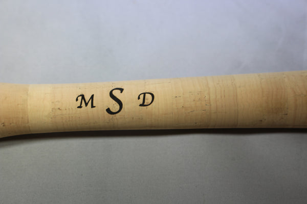 Grip wood burned custom text  (grip not included)