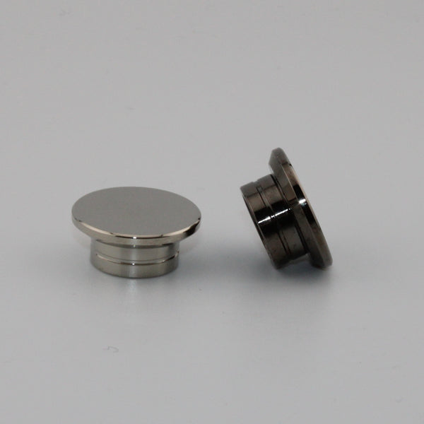 Nickel plated end caps for Atlas II 7-9 seats