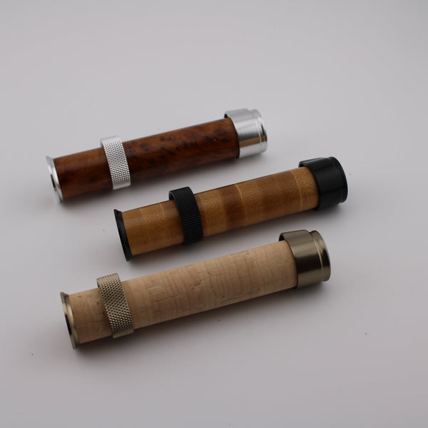 beetle kill pine fly rod reel seat Garrison-Style slide band reel seat (assorted inserts) – Proof Fly Fishing