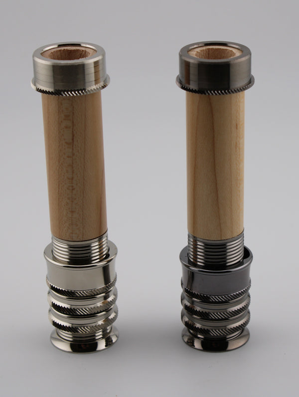 downlocking fly rod reel seats Atlas II Spey .740" nickel plated up/down-locking reel seat (assorted – Proof Fly Fishing