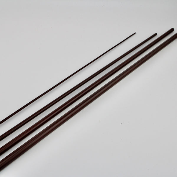 9' 5wt. four piece carbon fiber fly rod blank (Maroon) – Proof Fly Fishing