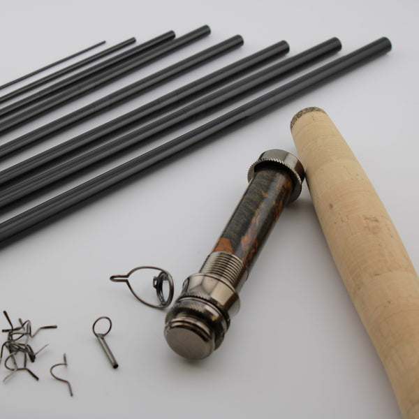 11' 3/4wt. eight piece (natural graphite) rod kit