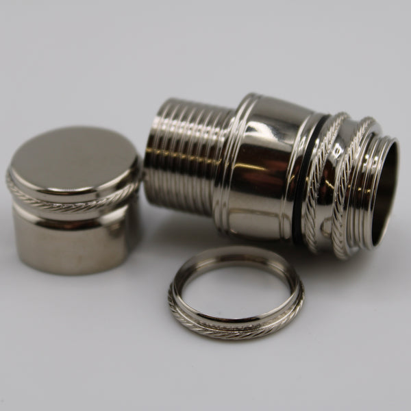 Snake Brand .640" down-locking reel seat in bright  PFF-585