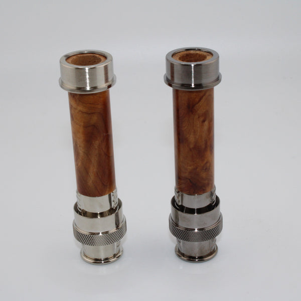 Payne II nickel plated up-locking reel seat (Assorted Inserts)