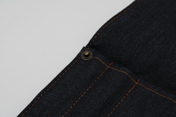 Denim fly rod sock for 4 piece rods