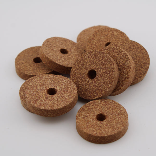 Fine grain Red cork rubber  1/4" by  CORKRINGS UNIPESSOAL