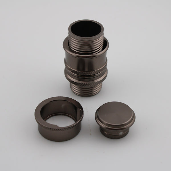 Atlas 3-6wt. up-locking reel seat hardware set