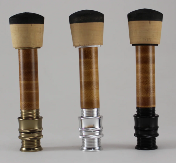 elk antler fly rod reel seats Atlas down-locking reel seat 3-6 with fighting butt (Assorted inserts) – Proof Fly Fishing