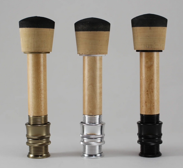 Atlas down-locking reel seat 3-6 with fighting butt (Assorted inserts)