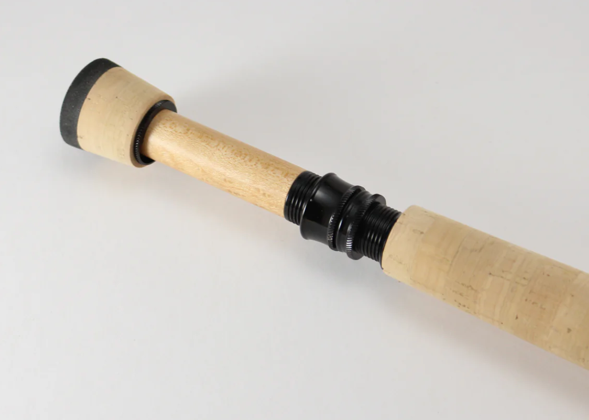 Atlas down-locking reel seat 3-6 with fighting butt (Assorted inserts ...