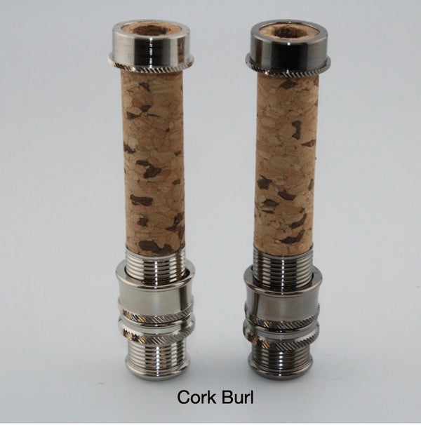 Atlas II 7-9 nickel plated down-locking reel seat (assorted inserts) – Proof Fly Fishing