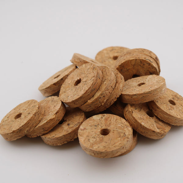 Natural burl rings  1/4" by  CORKRINGS UNIPESSOAL