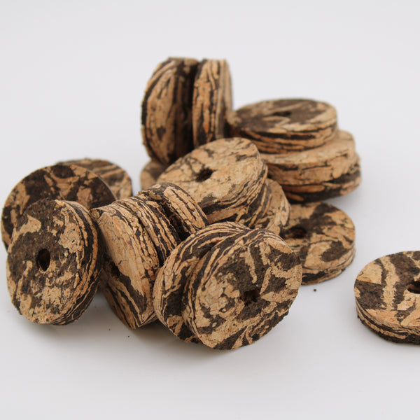 Nightfall burl rings  1/4" by  CORKRINGS UNIPESSOAL