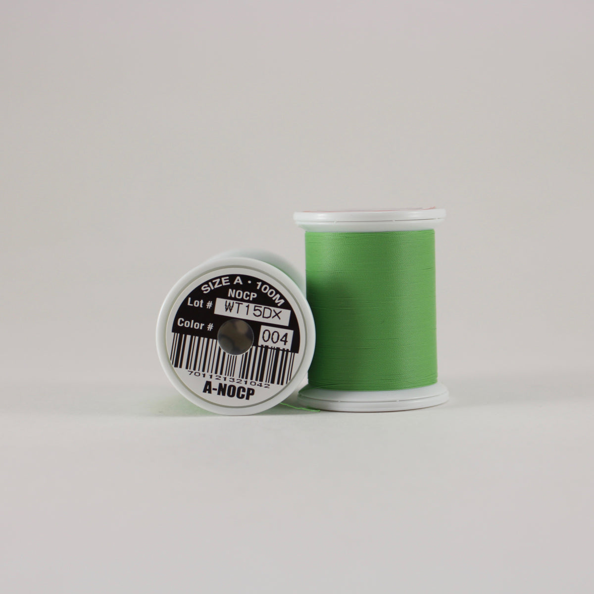 Fuji Ultra Poly NOCP rod wrapping thread in Medium Green #004 (Size A ...