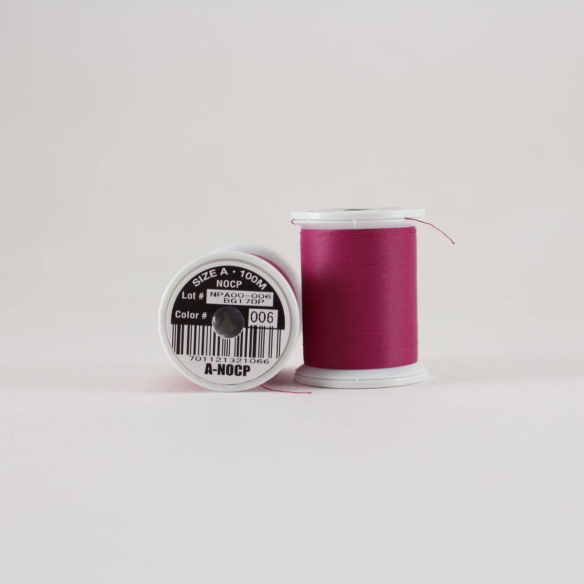 Fuji Ultra Poly NOCP rod wrapping thread in Maroon #006 (Size A 100m s ...