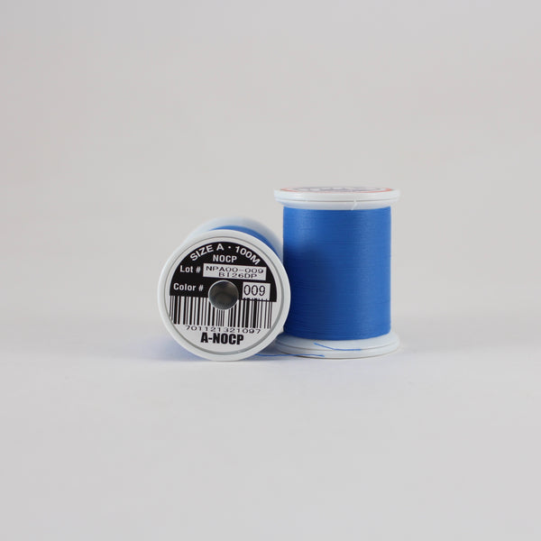 Fuji Ultra Poly NOCP rod wrapping thread in Royal Blue #009 (Size A 100m spool)