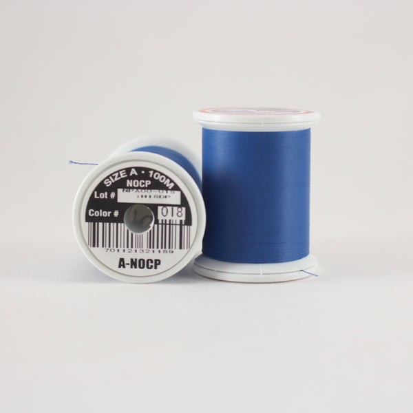 Fuji Ultra Poly NOCP rod wrapping thread in Navy #018 (Size A 100m spool)