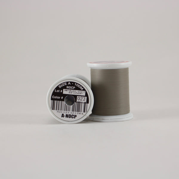 Fuji Ultra Poly NOCP rod wrapping thread in BC Grey #023 (Size A 100m spool)