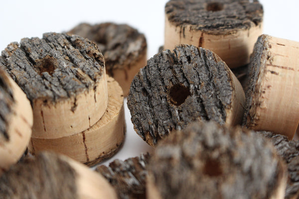 Flor grade cork bark rings
