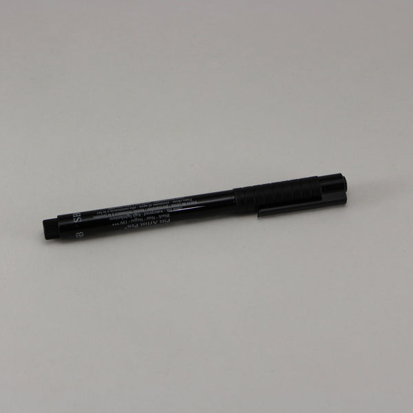 Brush tip india ink pen