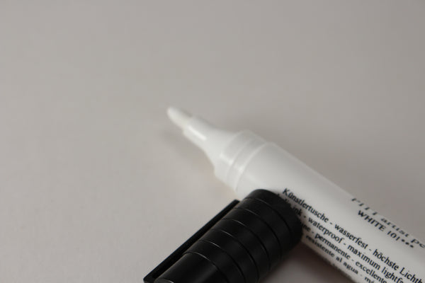 rod building white India ink pen – Proof Fly Fishing