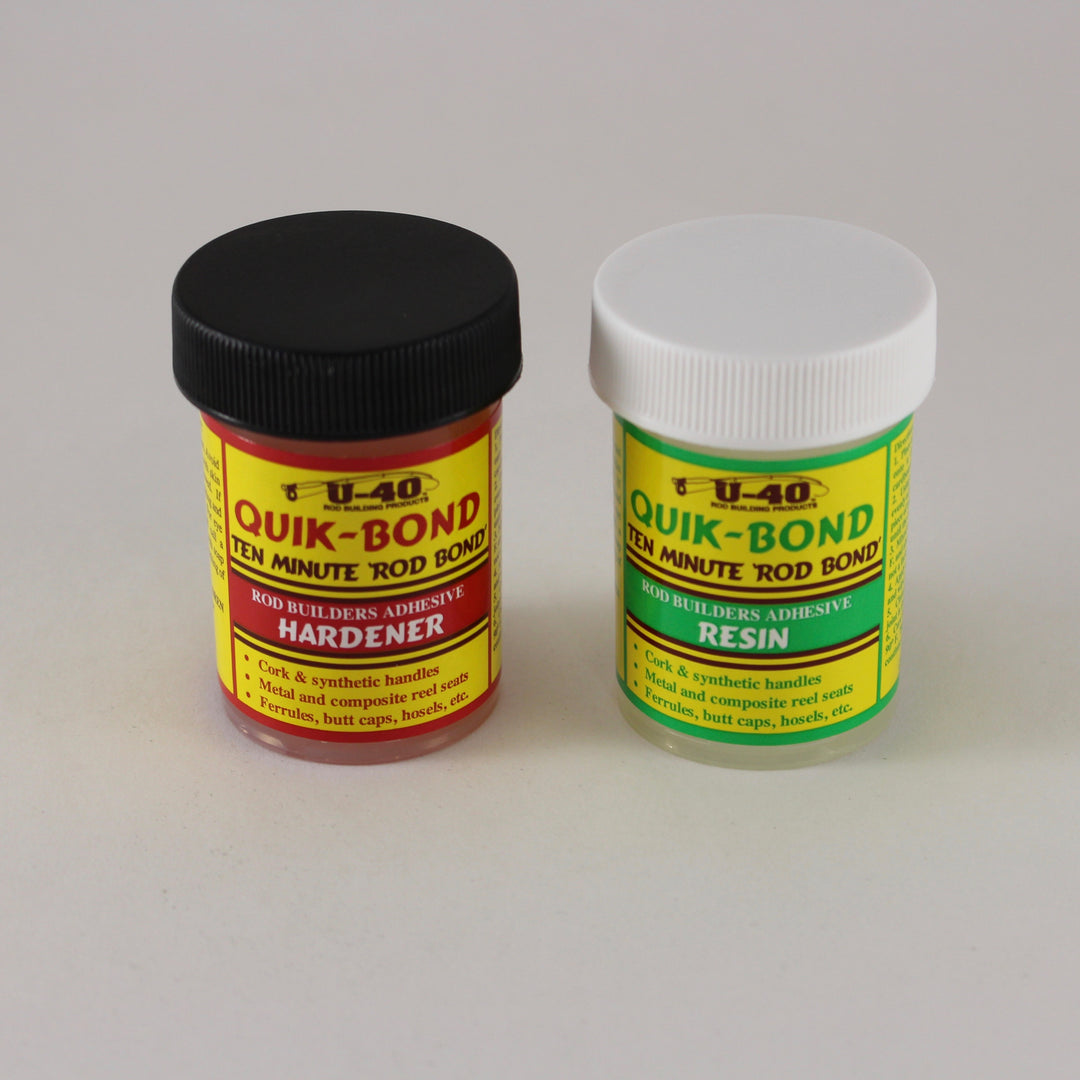 A quick set epoxy that works great for repairs or securing tip tops ...