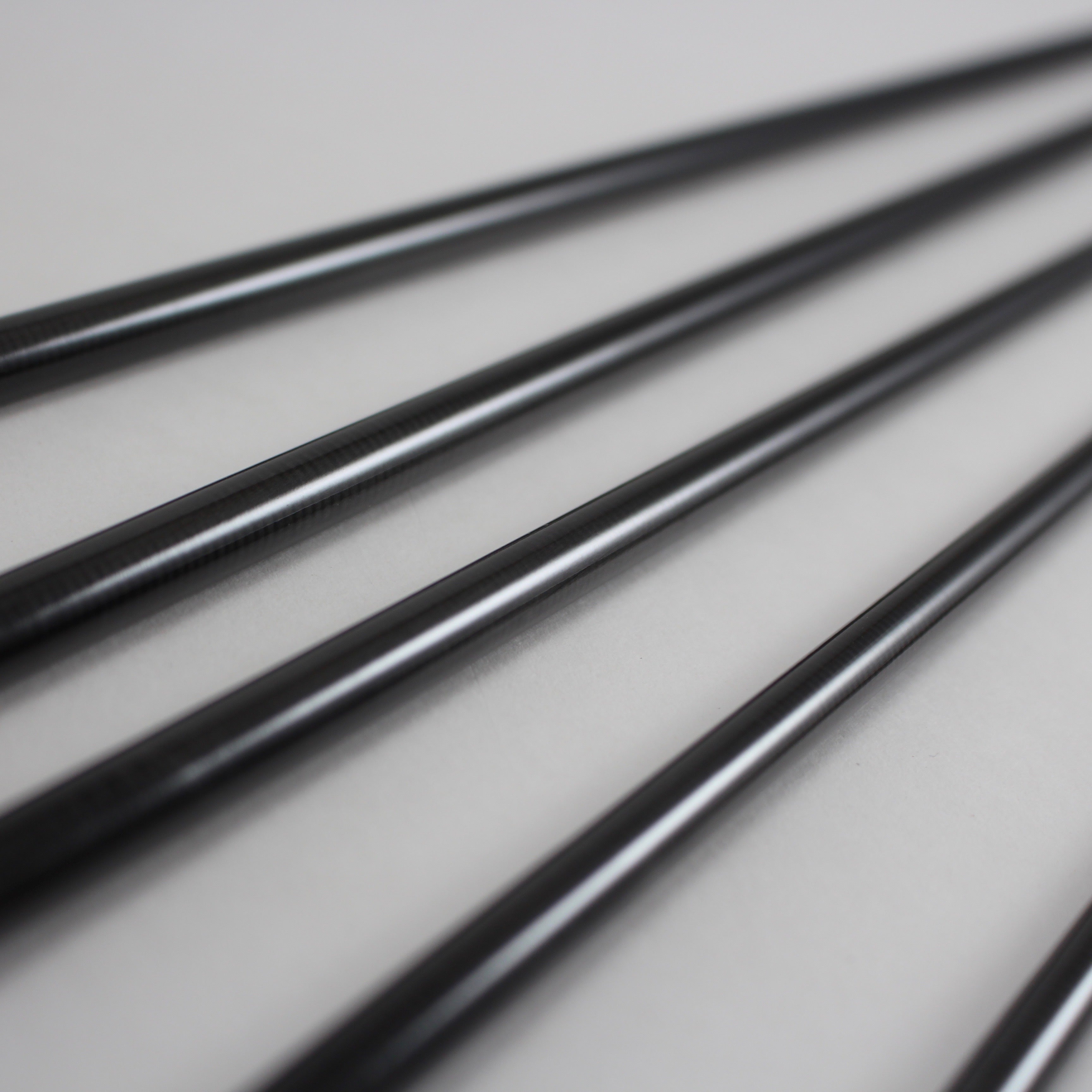 9' 5wt. (seven piece travel rod) carbon fiber fly rod blank (dark