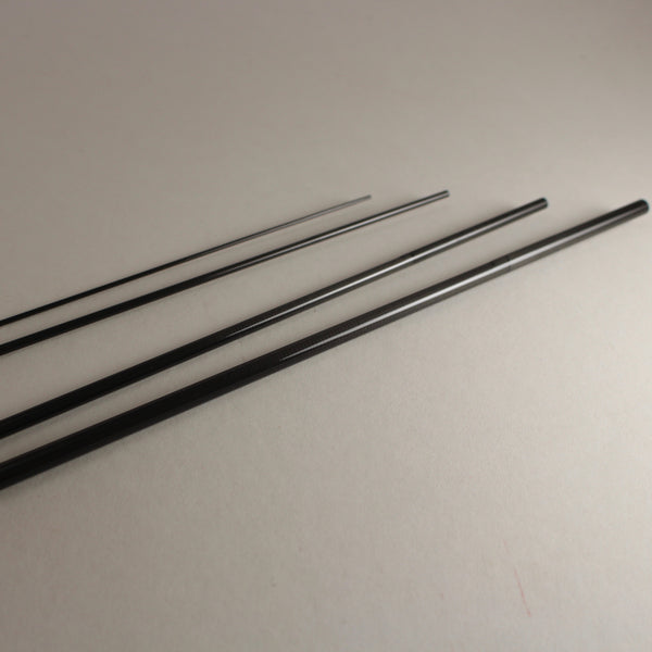 6'6" 2wt. (four piece) carbon fiber fly rod blank (NOW IN A GLOSSY DARK GREEN)