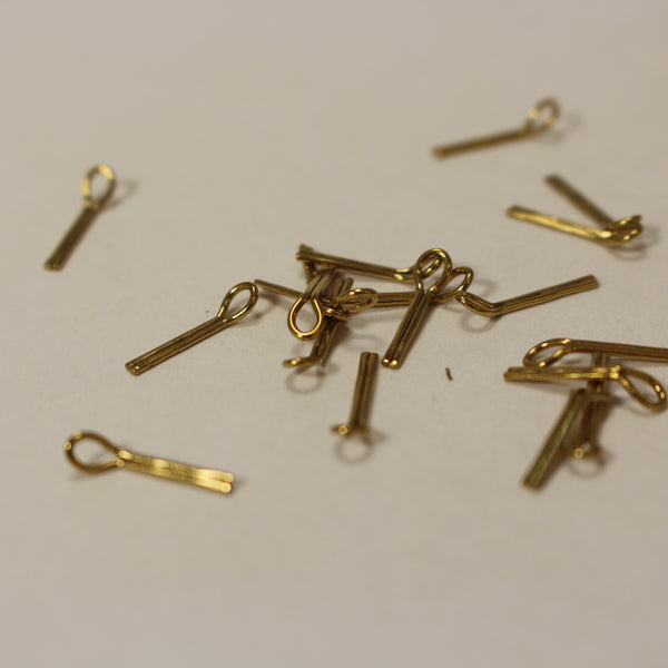 Gold micro Hook Keepers