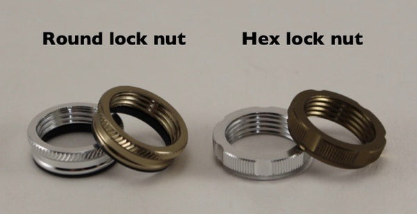 Atlas reel seat (up-locking)extra lock nuts