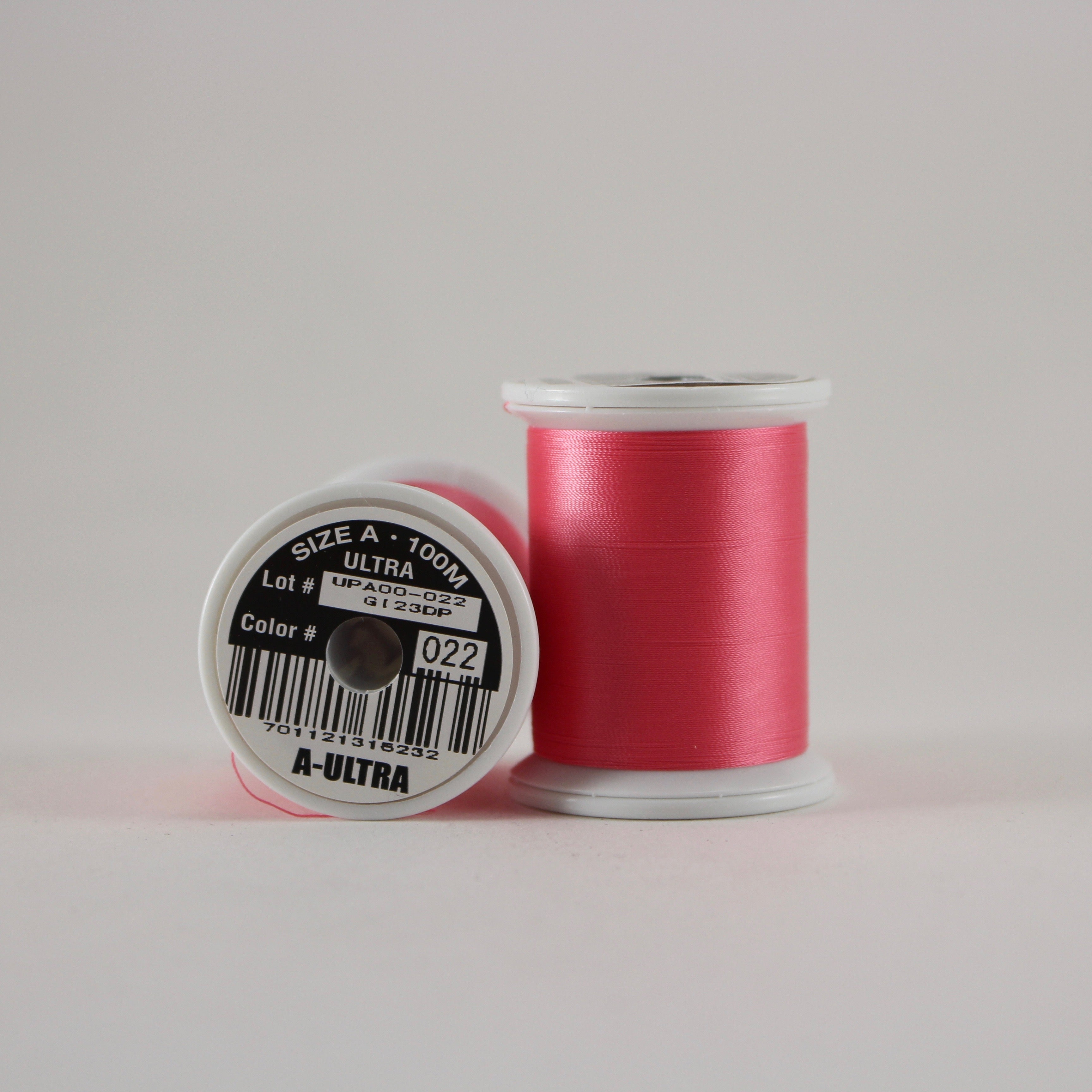 Fuji Ultra Poly rod wrapping thread in Hot Pink #022 (Size A 100m spoo –  Proof Fly Fishing