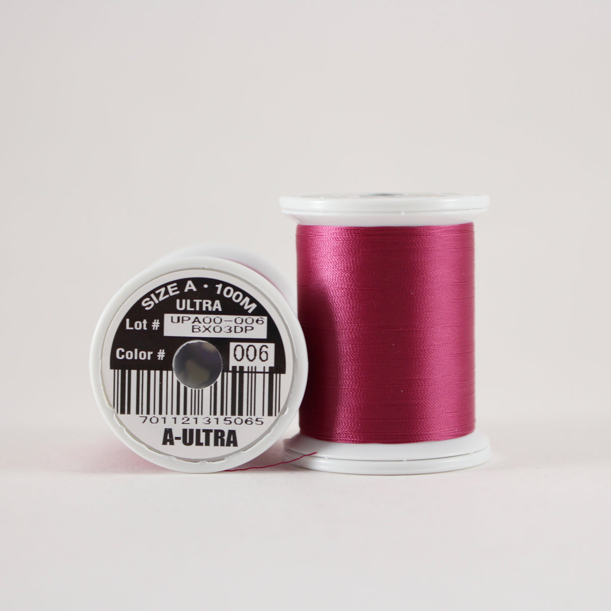 Fuji Ultra Poly rod wrapping thread in Maroon #006 (Size A 100m spool ...