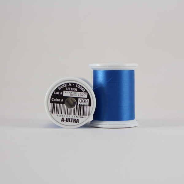 Fuji Ultra Poly rod wrapping thread in Royal Blue #009 (Size A 100m spool)