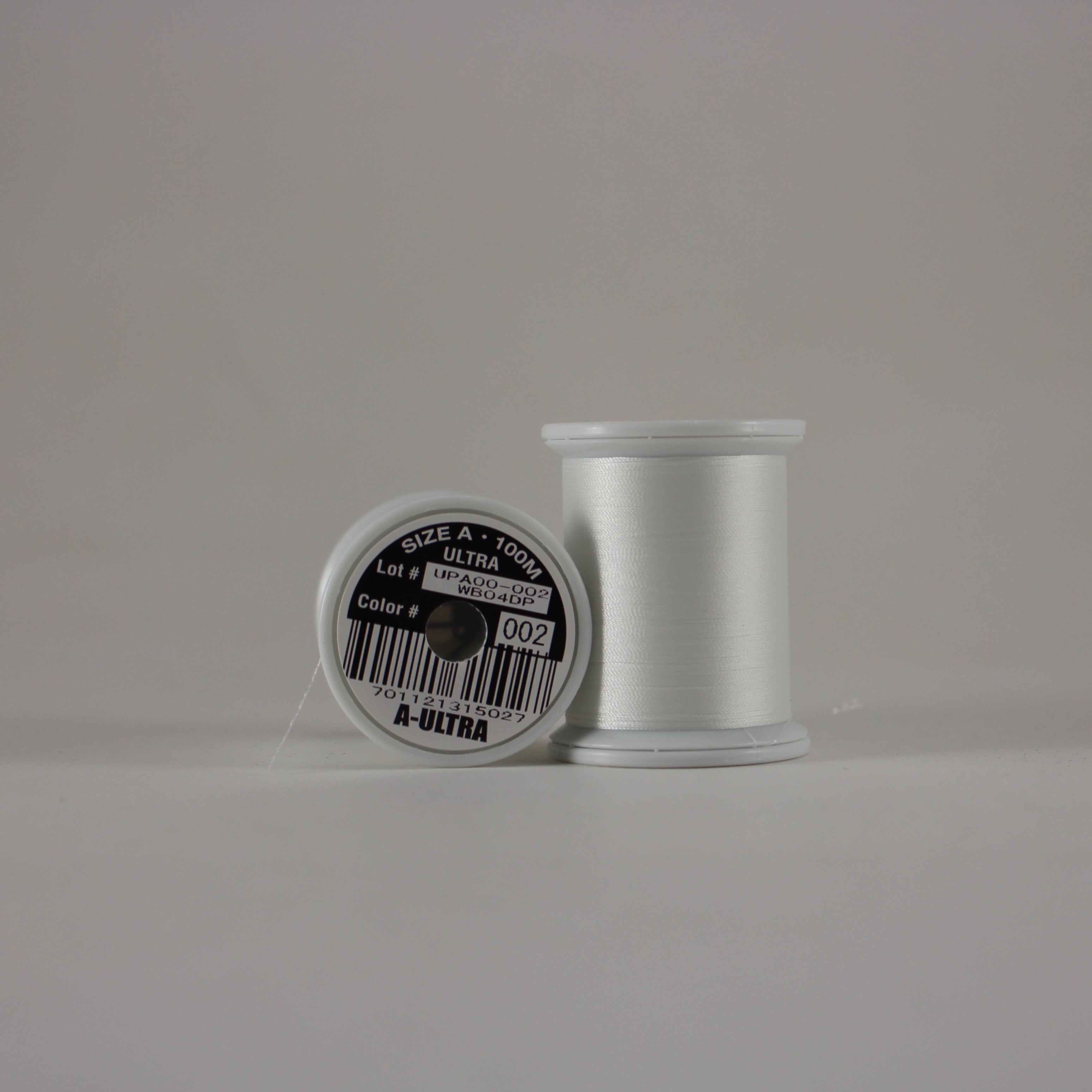 Fuji Ultra Poly rod wrapping thread in White #002 (Size A 100m spool) –  Proof Fly Fishing
